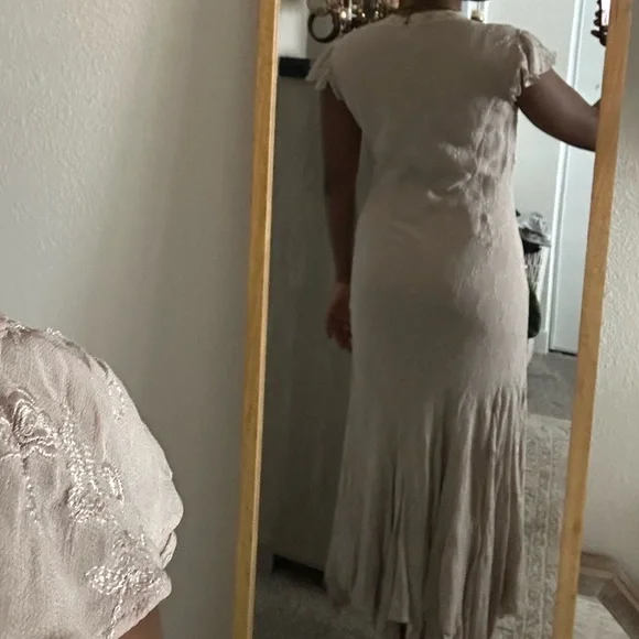 Newport News y2k vintage princess fairy asymmetrical maxi dress - Picture 6 of 9